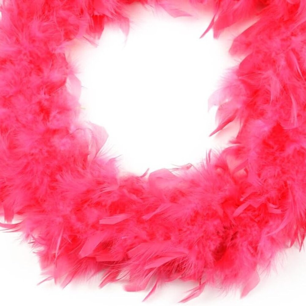 Flamingo 2 Ct Chandelle Feather Boa 70 gm 2 yds